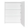Aquaton mirror "Beverly 65", white