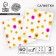 Paper napkins "Smile", 60 pcs in a bag, 3 layers