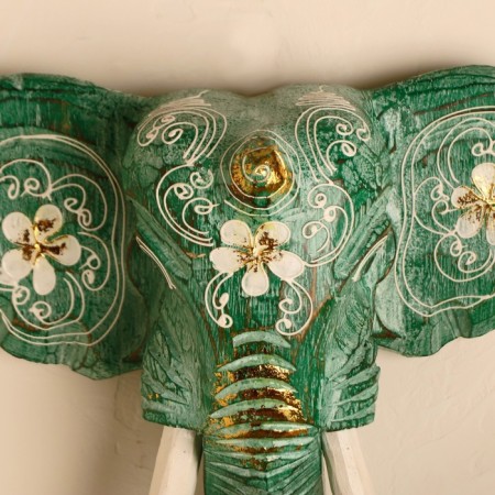 Souvenir tree "Elephant Head" 28x26x10.5 cm-3