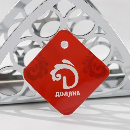Salvetnik Dolyana "Lotus", 13 × 4 × 9 cm, chrome-2