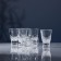 Set of crystal stops for wine, 30 ml, 6 pcs