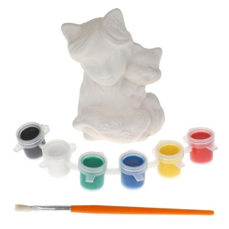 Set for children's creativity Figure for the painting "Enchantimals" (paints, brush)-1