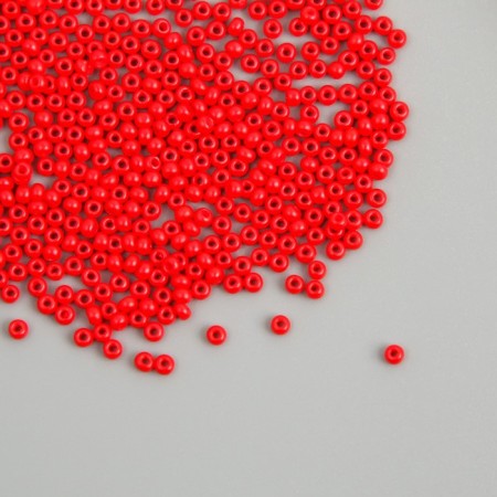 Glass bead 12/0 "red" smooth No. 676 450 gr-1