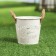 Kashpo "Bucket Flower Garden" White, 13x13x12cm