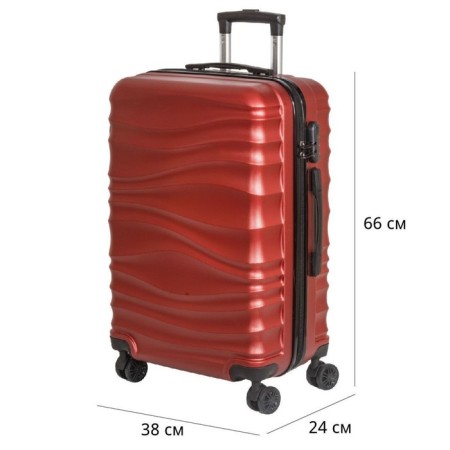 Suitcase Fusion FTS-1006, M, Burgundia-5