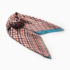 Women's scarf minku 70*70 cm, burgundy