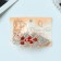 Halfish hair clip "Aelita" bird, 8.5 cm