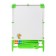 Molbert is a children's bilateral “Knowledge Board”, is regulated in height, + learning accessories, the color of the light green