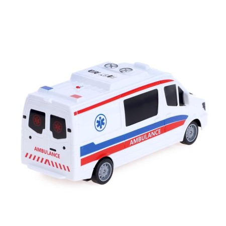 Ambulance Radio -controlled machine operates on batteries-2