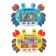 Water game "Crab", Mix colors