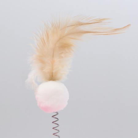 Teaser on the basis of "festive", 15 cm, brown/white/pink-2
