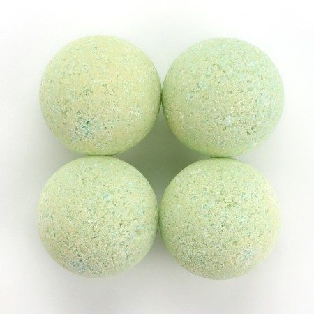 Gift set of cosmetics, bath bombs 4 x 40 g, apple aroma, beauty pantry-2