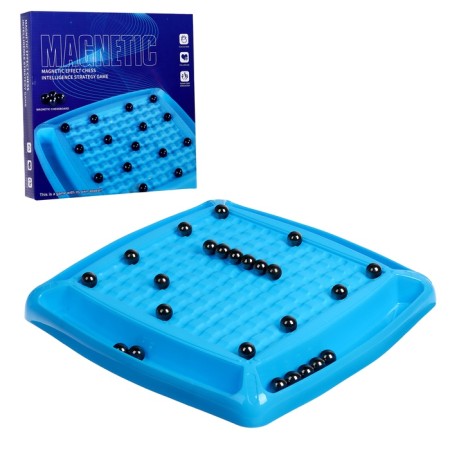Board game "Magnetic battle", 32 magnets, board 28.3 x 28.3 cm