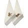 A set of wuffed napkins Diva Afrodita "Tiger", size 35x50 cm, 2 pcs