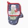 Set of kitchen. Dolyana "New Year's embrace": mittens 20x28 cm, severity 17x17 cm, 35% HL, 65% PE