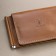 Z-907-40 purse with a clamp Z-933, brown light. Pulap - 40