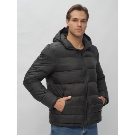 Male jacket-park, size 54, black color-14