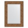 Mirror with fatset in a baguette frame, copper chain mail 88 mm, 57x77 cm
