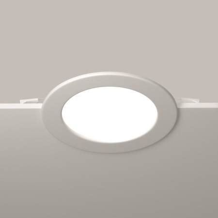 The built-in lamp Technical DL017-6-L18W3-4-6K, 18W, 22x22x3.2 cm, LED, 1880LM, white color-8