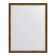 Mirror in the baguette frame, red bronze 37 mm, 70x90 cm