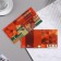 Money envelope "Congratulations!" embossing, gifts, cinnamon background, 16.5x8.5 cm