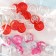 Buttons for creativity plastic "with a pattern" set of 4 types x 15 pcs 20x10 cm