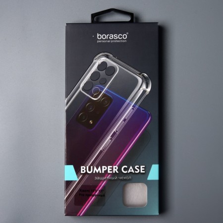 Borasco Bumper Case for Xiaomi 13t/13t Pro, silicone, transparent-5
