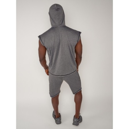 Male tracksuit, size 50-52, gray color-8