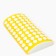 Kuznetsova Applicator Kuznetsov, 144 thorns, spantex, yellow, 260 x 560 mm + roller 190*320 mm