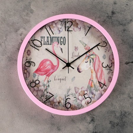 Walls Wall "Flamingo", D-30 cm, smooth move