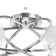 Chandelier 6591177/6 E27 40W chrome 72x72x24 cm Bayerlux