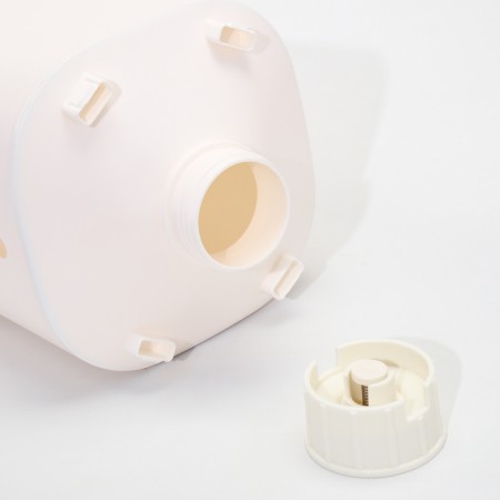 Auto -pound 3.8 liters, non -slip legs, white-6