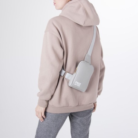 Young bag over the shoulder Free Action, the color is gray-9
