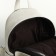 Women's backpack on lightning, white color