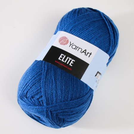 Yarn "Elite" 100% acrylic 300m/100g (209 jeans)-1