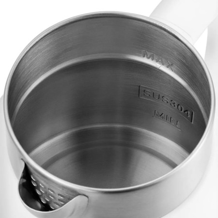 Electric kettle KitFort KT-6196-2, metal, 1.5 l, 2200 watts, white-5