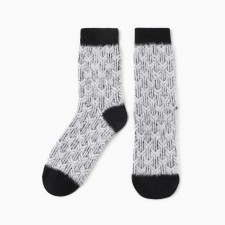 Women's terry socks minku, black color, rr 36-41