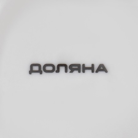 Service Ceramic Tea Dolyana "Russian Disor", 13 items on a stand: 6 cups 210 ml, 6 saucers, kettle-11