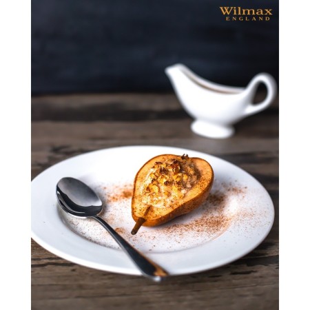 Porcelain dining Porcelain Wilmax Stella Pro, D = 27 cm, white color-4