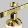 Technical TR149-1-5W3K-BS LUNA, 75x75x109 mm track lamp, LED, 5W, 300LM, 3000K, brass color