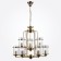 Consul 9x40W E14 bronze 63x63x86cm