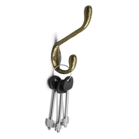 Hook furniture tundra TKD034, two -rod, gold/black-1