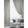 Set of curtains IVAR, size 400x270 cm, tulle - 450x270 cm
