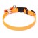 Koshachi collar "bow" with rhinestones, 30 x 1 cm, orange