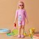 Bathing suit Children's baby Me "vanila", height 86-92 cm