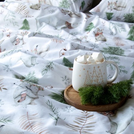 Bed linen "Ethel" 1.5 joint venture Forest History 143x215 cm, 150x214 cm, 70x70 cm 2 pcs, sod-3