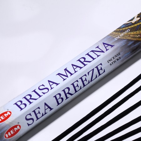 Incense hem "sea breeze. Sea breeze", 20 wands in packaging, hexagon-1