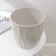 Kashpo for flowers with an insert “flute”, 4.5 l, d = 20 cm, h = 20 cm, beige color