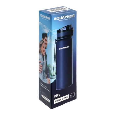 Aquaphor filter-button, purification of chlorine, impurities, interchangeable nozzle, blue-9