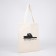 Shopper bag you are such a cat without lightning, without lining, beige color